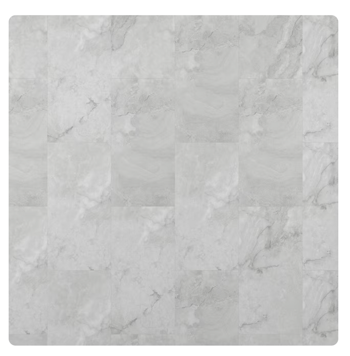 Style Selections Arcadia Gray Stone Look 12-mil x 16-in W x 32-in L Waterproof Interlocking Luxury Vinyl Tile Flooring (20.84-sq ft/ Carton)(new)