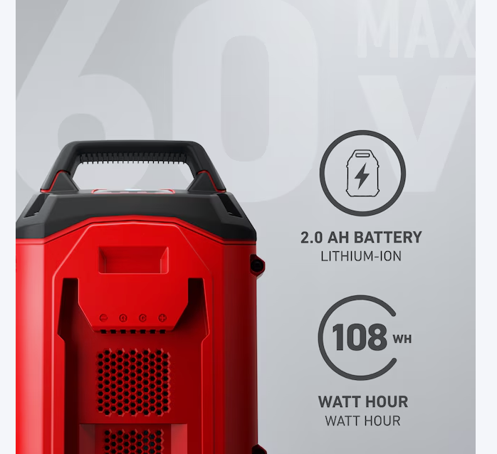 Toro 60 -Volt, 2 Ah 1 -Pack Lithium Ion (Li-ion) Battery (used)