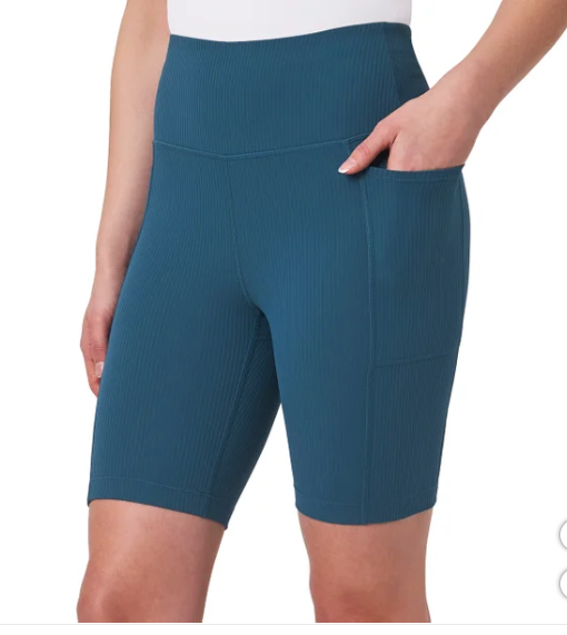 Mondetta Women's Ribbed Bike Short-XS