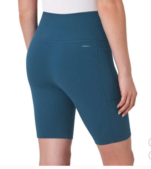 Mondetta Women's Ribbed Bike Short-XS