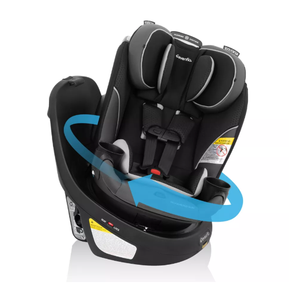 Evenflo Revolve 360 Slim 2-in-1 Rotational Convertible Car Seat (OPEN BOX)(DONT LIST)