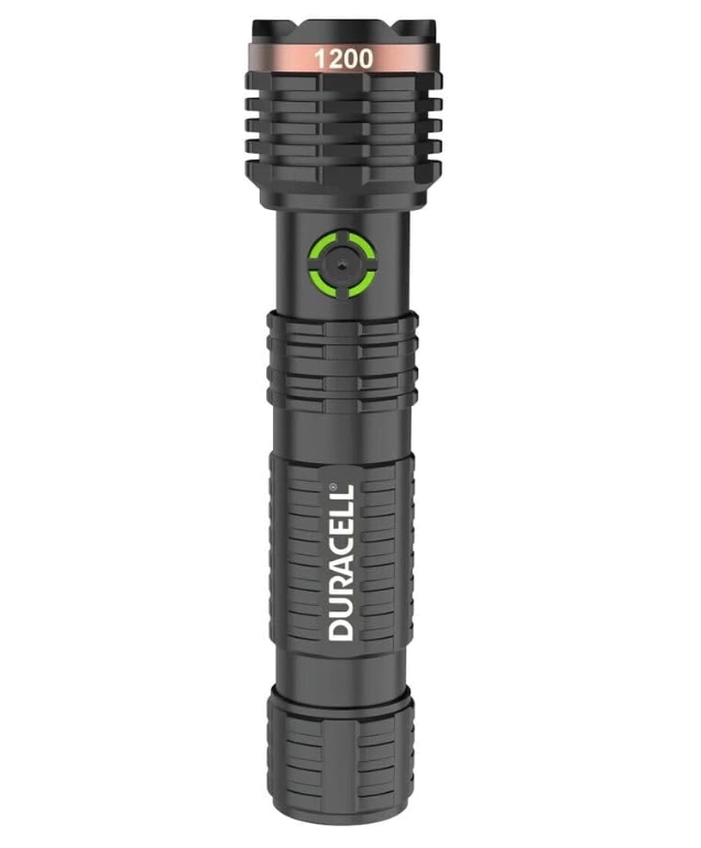 Duracell 1200LM Hybrid LED Flashlight, 3-pack (open box)