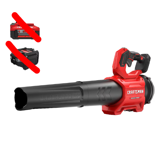 CRAFTSMAN V20 Brushless RP 20-volt max 410-CFM 110-MPH (Bare Tool)(USED)