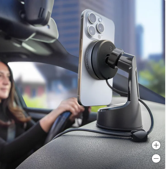 Scosche MagicMount Charge Elite Wireless Charging Magnetic Phone Mount (new)