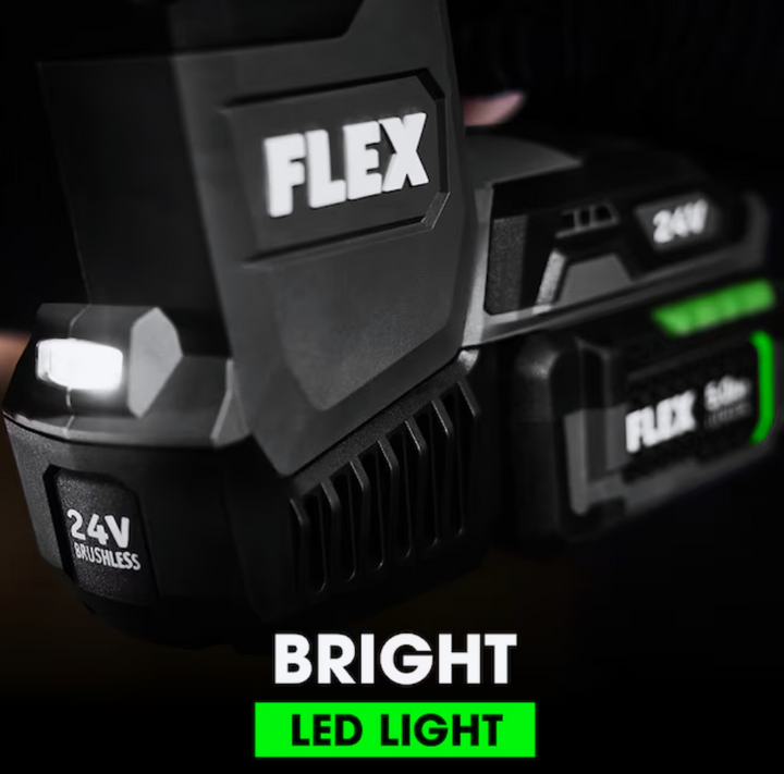 FLEX 24-volt 1-in SDS-plus Variable Speed Cordless Rotary Hammer Drill (used) (baretool)