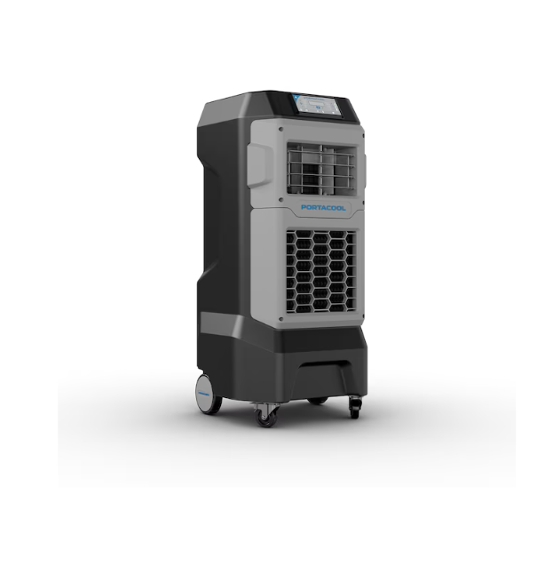 Portacool Apex 500 - WiFi High Velocity 800-CFM 5 -Speed Outdoor Portable Evaporative Cooler for 500-sq ft (Motor Included) (open box)