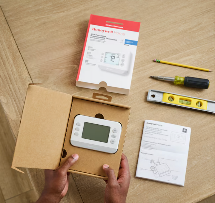 Honeywell Home 24-Volt Selectable-Flexible Programmable Thermostat (Open Box)