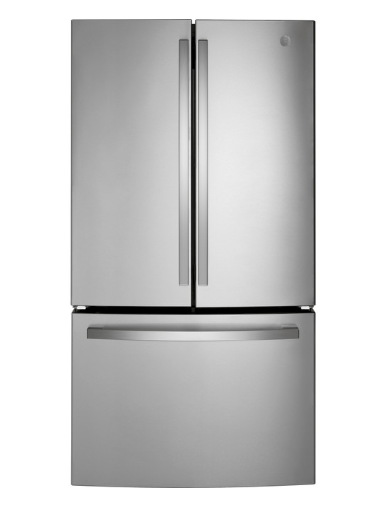 GE ENERGY STAR 27.0 Cu. Ft. Fingerprint Resistant French-Door Refrigerator