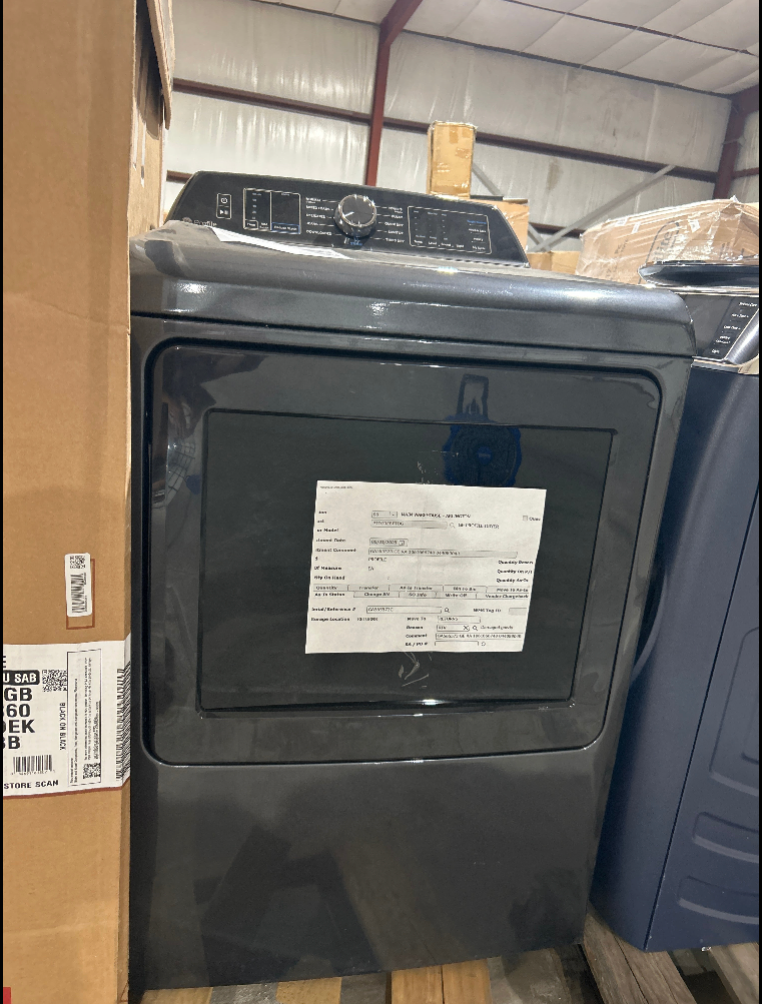 GE Profile Large Steam Cycle Vented Electric Dryer ( Diamond Gray )