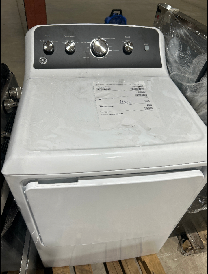 GE 7.2 cu. ft. Capacity Electric Dryer with Up To 120 ft. Venting and Extended Tumble
