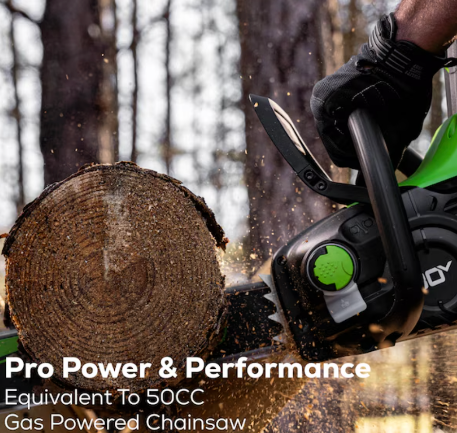 Greenworks Pro 80-volt 18-in Battery 4 Ah Chainsaw Battery Included Charger Included (open box)