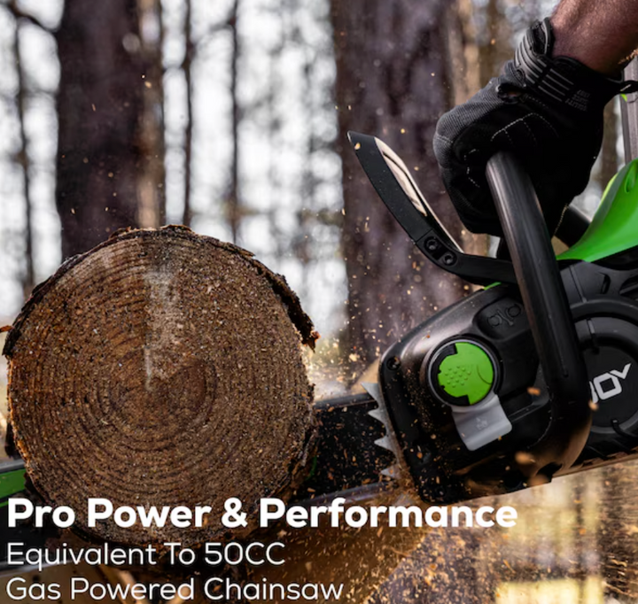 Greenworks Pro 80-volt 18-in Battery 4 Ah Chainsaw Battery Included Charger Included (open box)