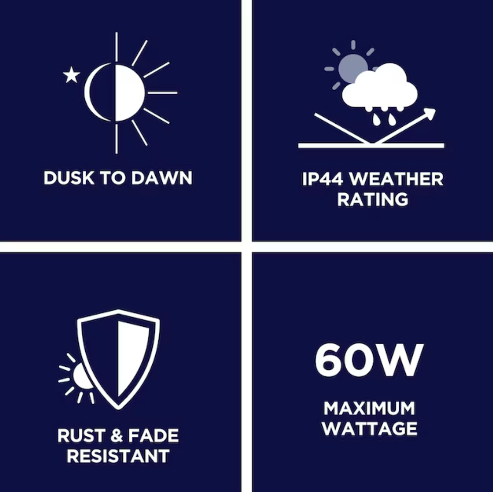 Harbor Breeze 60 -Watt Multi-Tap Transformer Landscape Lighting Transformer with Digital Timer and Dusk-to-Dawn Sensor (Open Box)