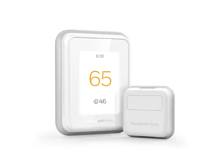Honeywell Home T9 WiFi 7-Day Programmable Smart Thermostat with Touchscreen Display and Smart Room Sensor (new)
