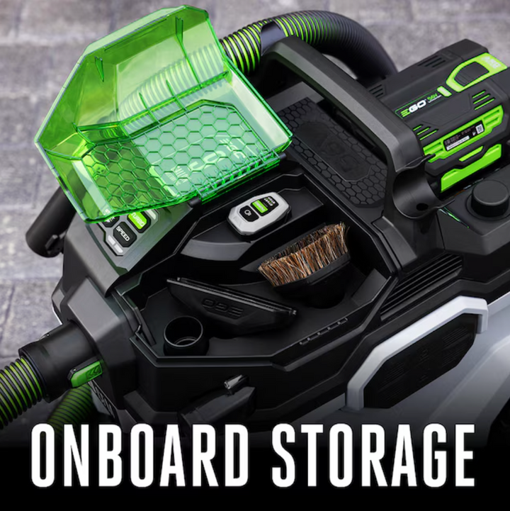 EGO POWER+ 56-volt 9-Gallon 5 HP Cordless Wet/Dry Shop Vacuum with Accessories Included (4.0 aH Battery Included) (used)