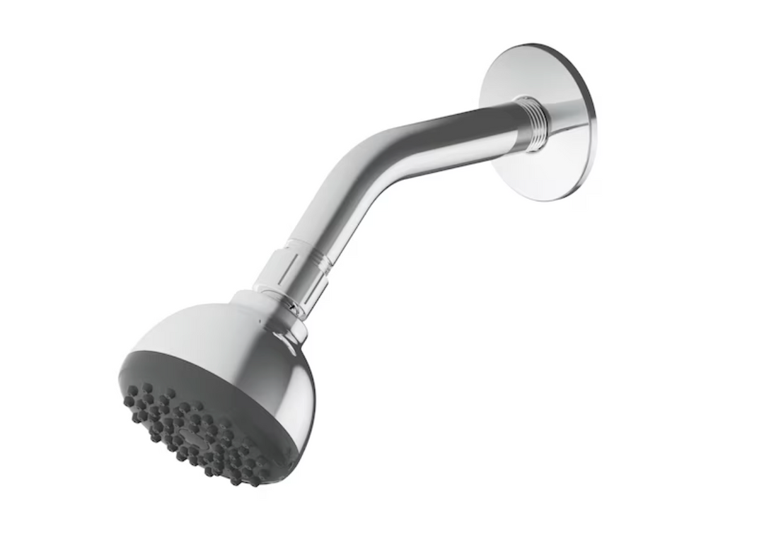Project Source Everfield Polished Chrome 3-handle Single function 3.15-in Round Bathtub and shower Faucet ( Valve Included ) (open box)