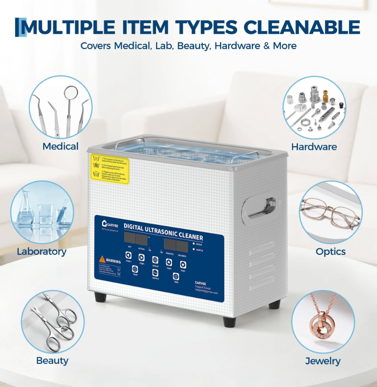Garvee 3L Ultrasonic Cleaner (open box)