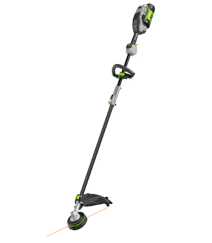 EGO POWER+ Multi-Head System with LINE IQ, POWERLOAD 56-volt 17-in Straight Shaft Attachment Capable Battery String Trimmer 5 Ah (Battery Included) (Charger Included)(open box)