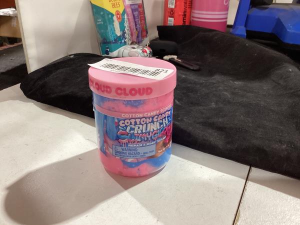 Lot # 821 Slimygloop Slime Jar Cotton Candy Crunch
