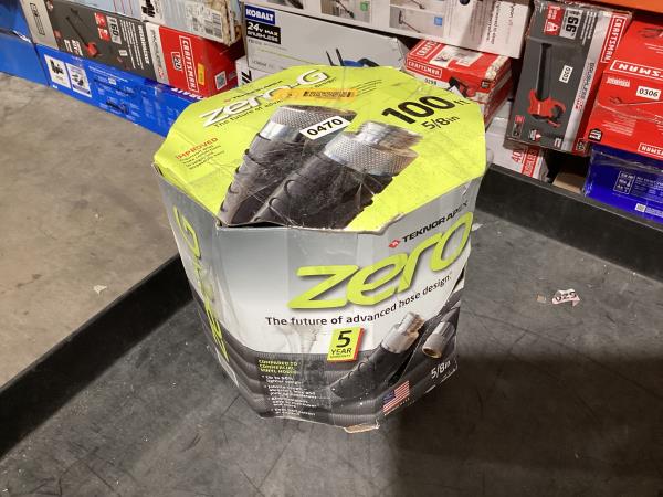 Zero-G Teknor Apex 5/8-in x 100-ft Premium-Duty Kink Free Woven Gray Hose