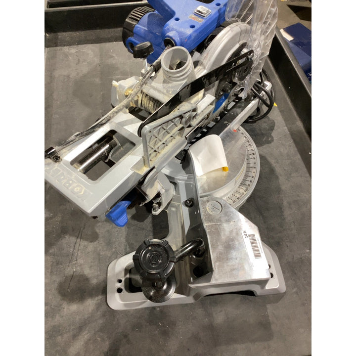 Lot # 1476 Kobalt Bevel Sliding Compound Corded Miter Saw$219