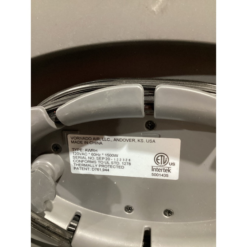 Lot # 380 Vornado Air Circulator $50.00