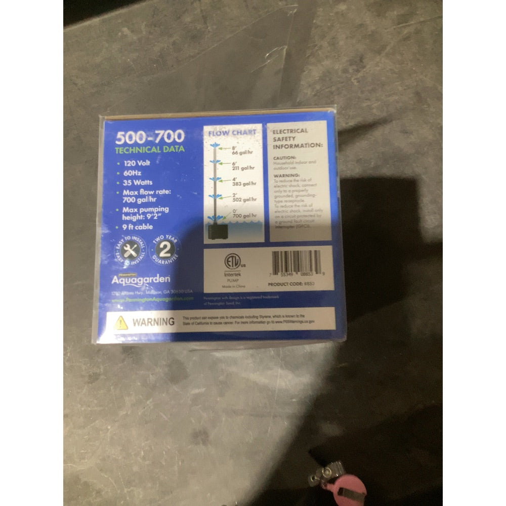 Lot # 1246 Pennington Pond Pump $63