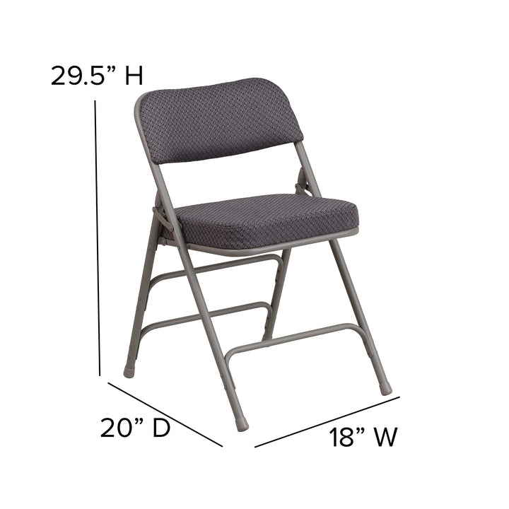 Lot # 2010 Flash Furniture Folding Chairs $79.81