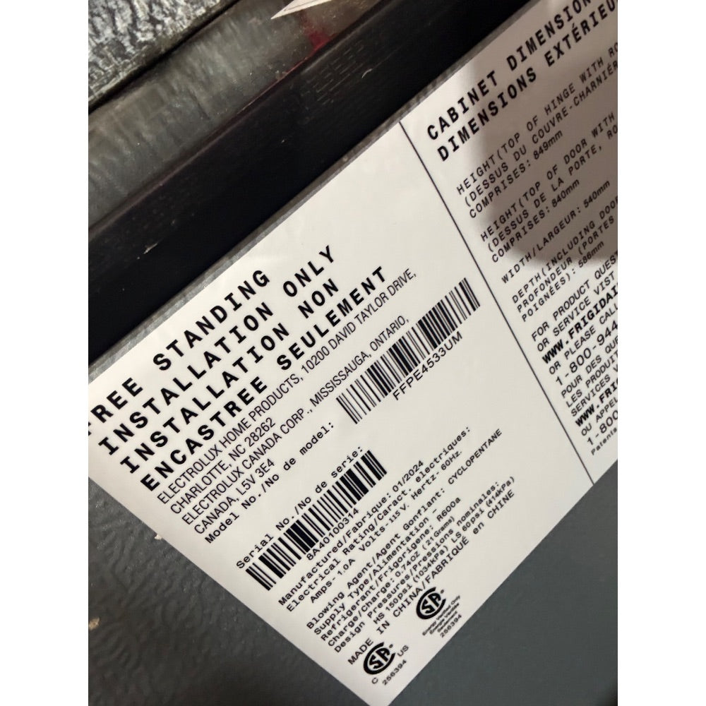 Lot # 2155 Gray Compact Mini Fridge Est. $100-200