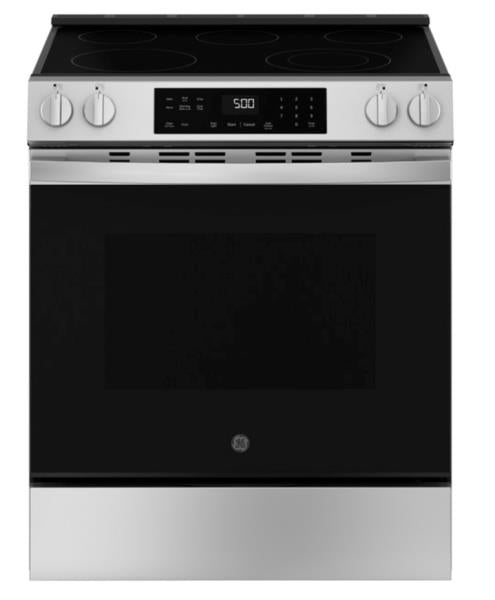 GE 30" Slide-In Electric Range with Crisp Mode