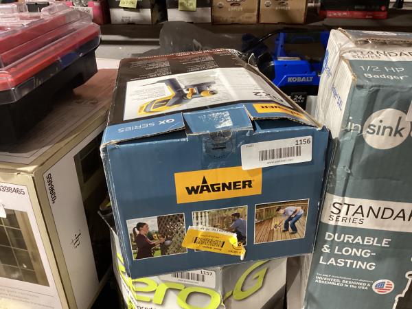 Lot # 1156 Wagner QX2 Handheld Stain Sprayer $74