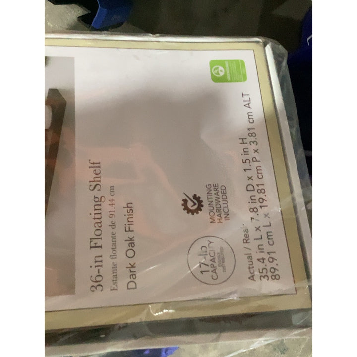 Lot # 812 allen  roth Floating Shelf $35.00