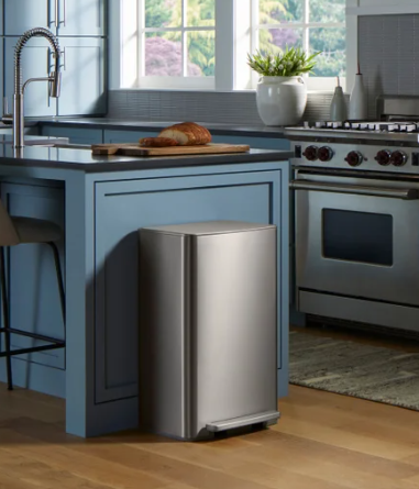 Lot # 2072 Stainless Steel Sensor Trash Can $59