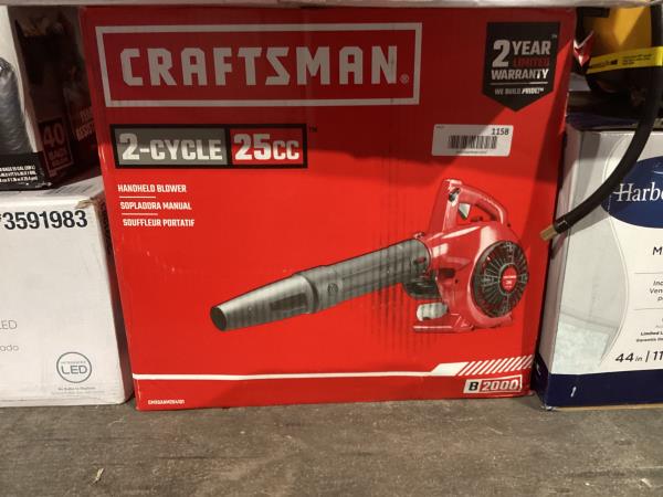 Lot # 1158 Craftsman 200 Mph Handheld Leaf Blower $149