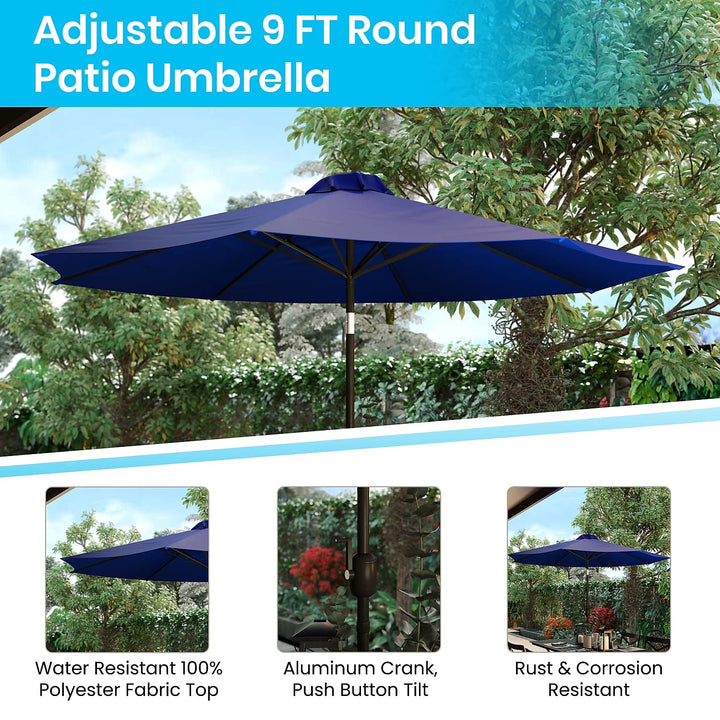 Lot # 2223 Flash Furniture Patio Umbrella $84.54