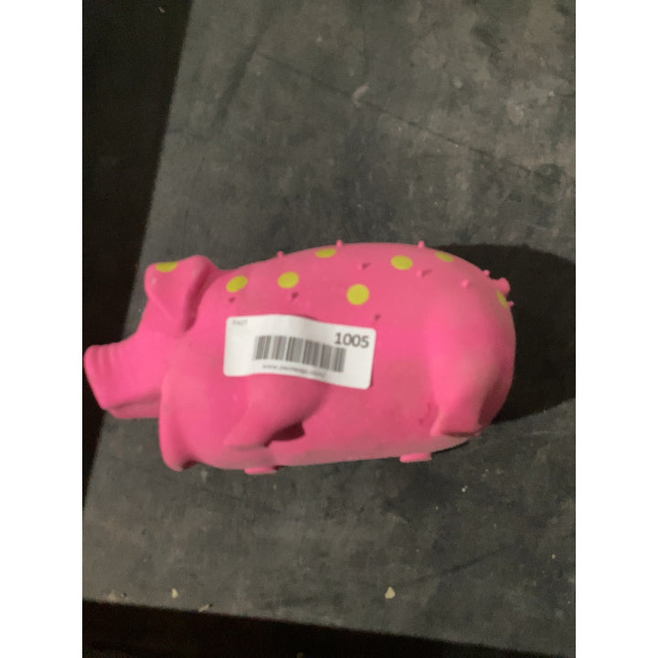 Lot # 1005 Pink Dog Toy $10.00