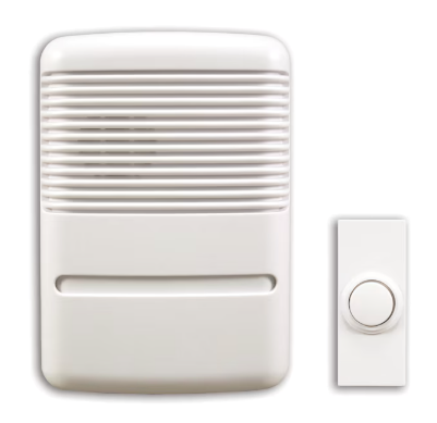 Lot # 77 Utilitech White Wireless Doorbell Kit $28