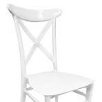 Lot # 1944 Crossback chair White $119