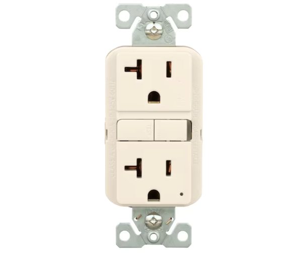 Lot # 1356 Eaton 20A GFCI Outlet $20.38