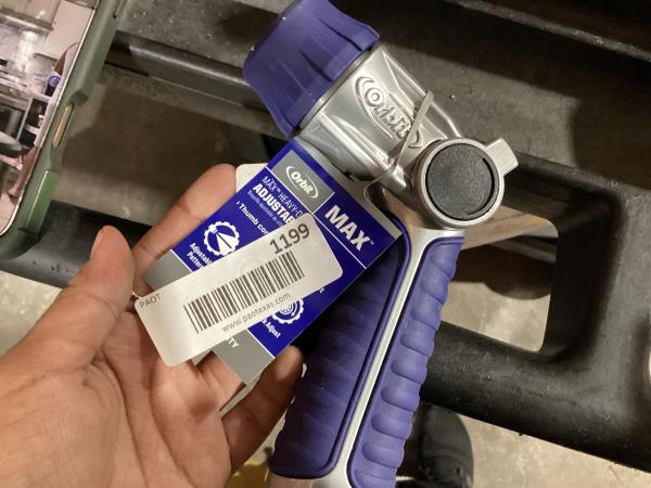 Lot # 1199 Orbit Max 1-Pattern Adjustable Nozzle $42