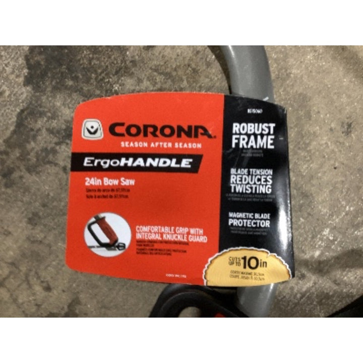 Lot # 674 CORONA B1590 24in Bow Saw - $30