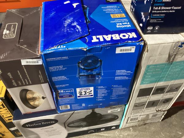Lot # 1166 Kobalt 2-In-1 24V Max Fan And Mist Maker $149