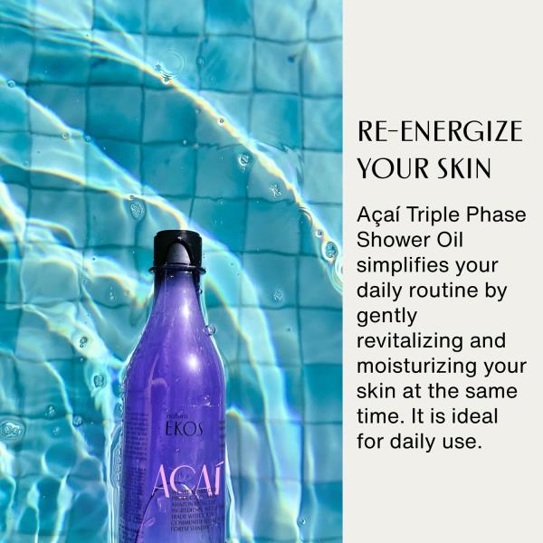 Lot # 485 Ekos Açaí Triple Phase Shower Oil 200ml $28