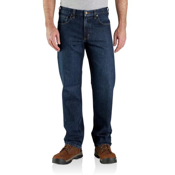 Lot # 1091 Carhartt Men's Relaxed Straight Jean, Deep Creek, W36 x L32