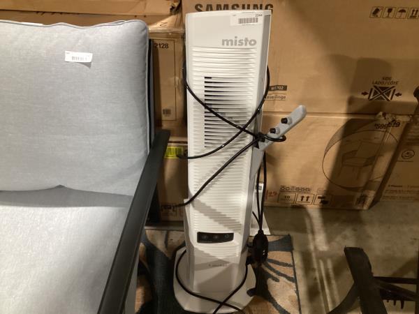 Lot # 2044 Lasko Misto Outdoor Misting Tower Fan $125