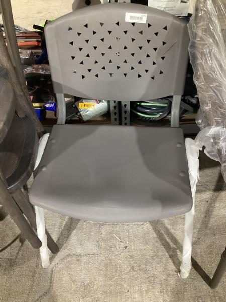 Lot # 2141 Flash Furniture HERCULES Plastic Stack Chair $40