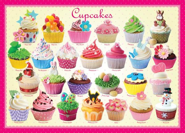 Lot # 53 Eurographics Cupcakes Puzzle, 100-Piece