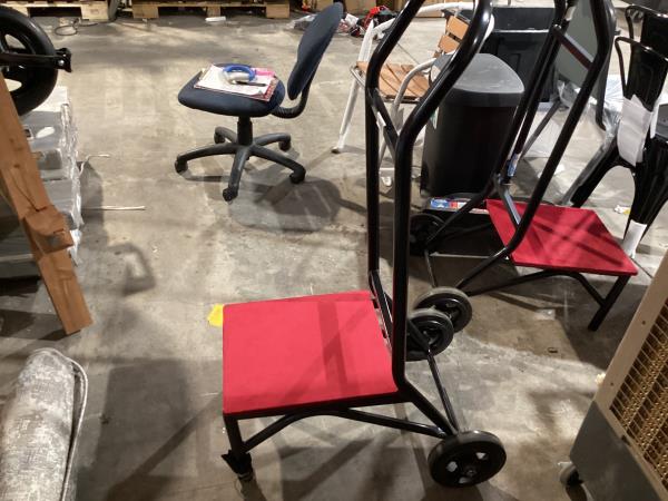 Lot # 1890 EMMA + OLIVER Banquet Chair/Stack Chair Dolly $249