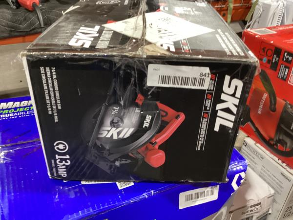Lot # 841 Skil 5280-01 13 amp circular saw $45