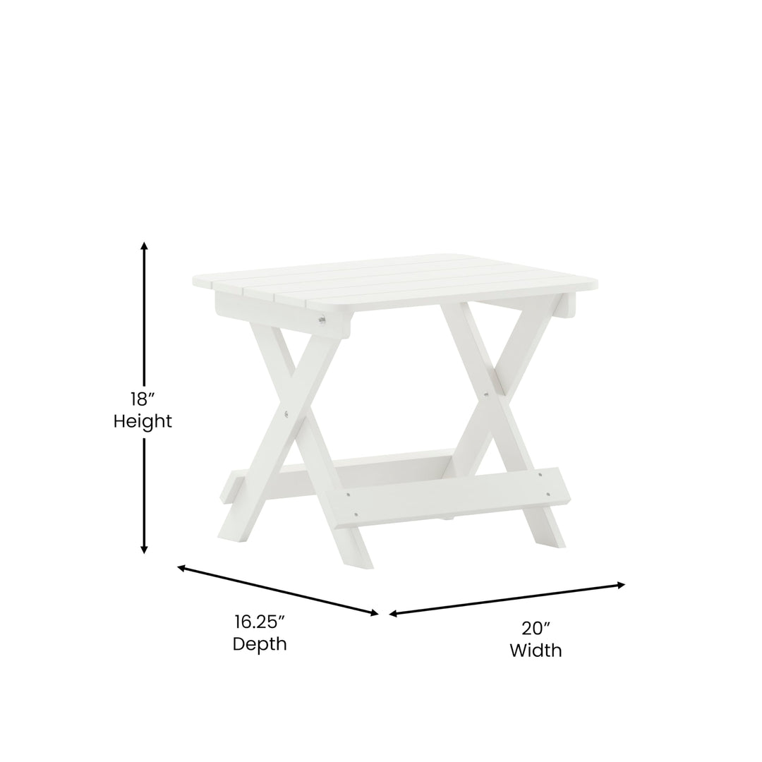 Lot # 1314 Flash Furniture Side Table $99.26